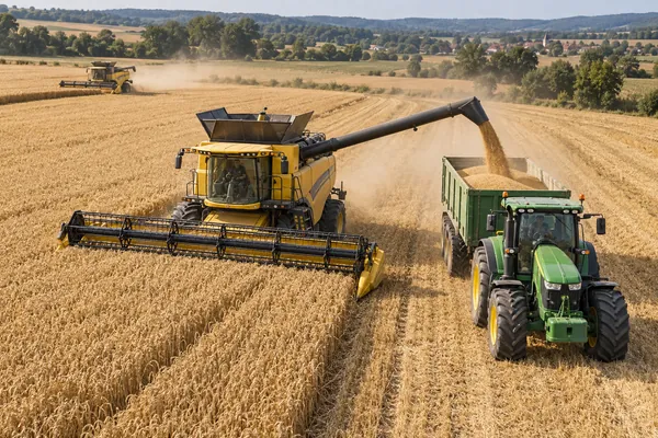 Application illustration: Coordinated agricultural fieldwork