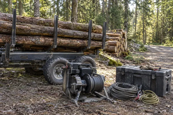 Application illustration: Forestry team equipment