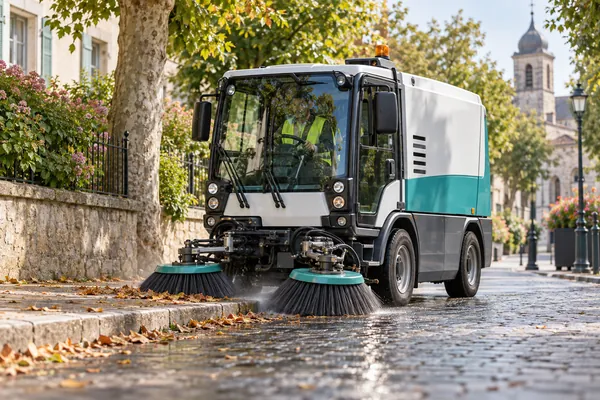 Application illustration: Waste collection & street sweeping