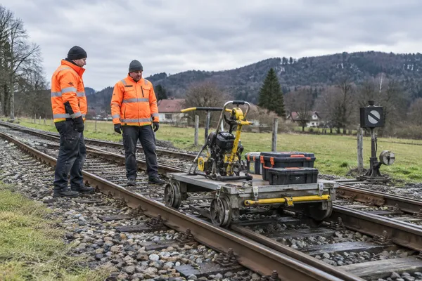 Application illustration: Rail-maintenance equipment