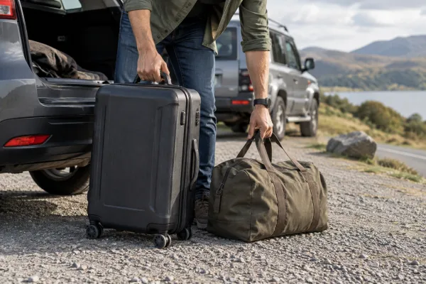 Application illustration: Luggage on overland journeys