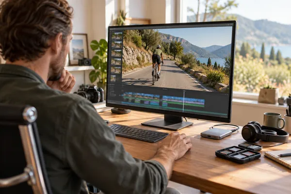 Application illustration: Find footage by location