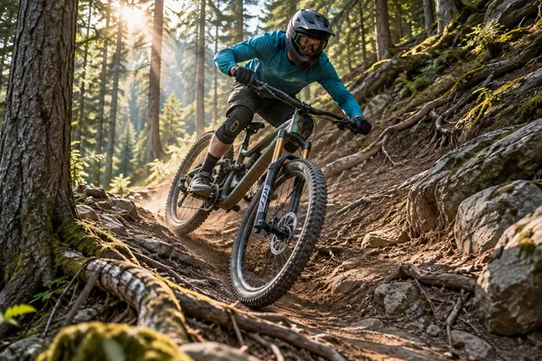 Application illustration: Downhill mountain biking