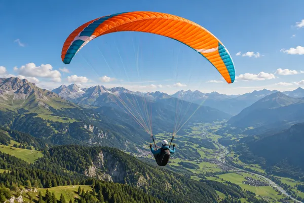 Application illustration: Paragliding & air sports
